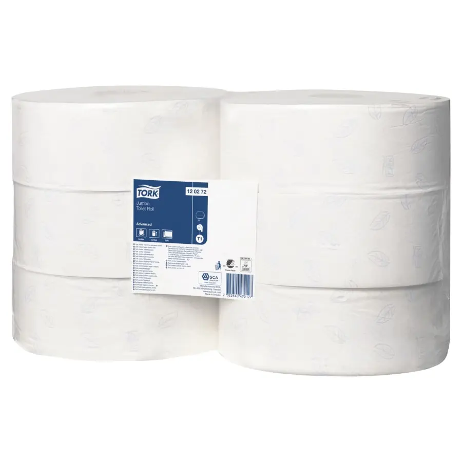 Tork 120272 Advanced Jumbo 6 Rll Wc-paperi Jumborulla 3 Tork 120272 Advanced Jumbo 6 Rll Wc-paperi Jumborulla