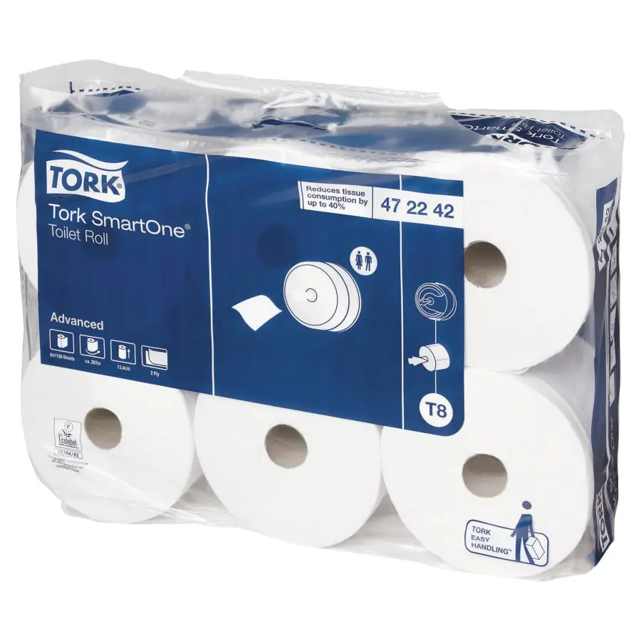 Tork 472242 Advanced SmartOne 6 Rll Wc-paperi 3 Tork 472242 Advanced SmartOne 6 Rll Wc-paperi