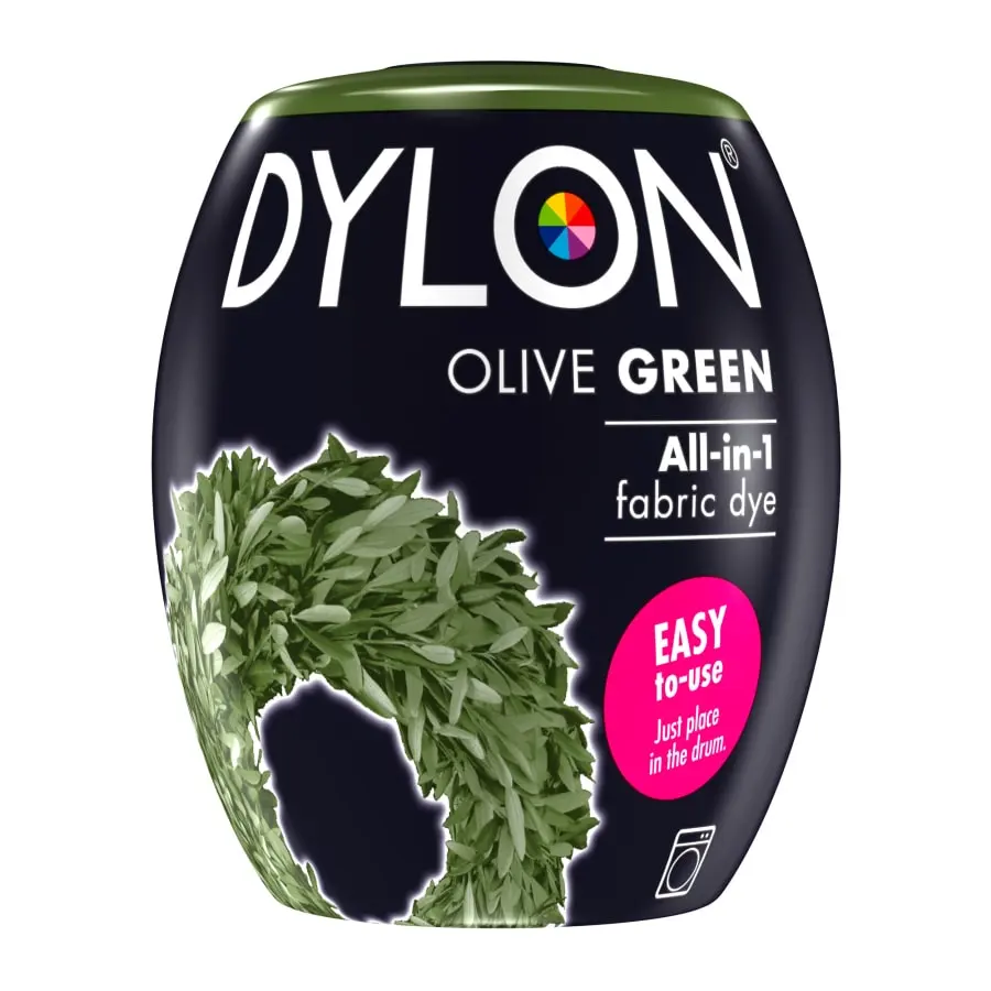 Dylon 34 Olive Green 350 G Tekstiiliväri 3 Dylon 34 Olive Green 350 G Tekstiiliväri