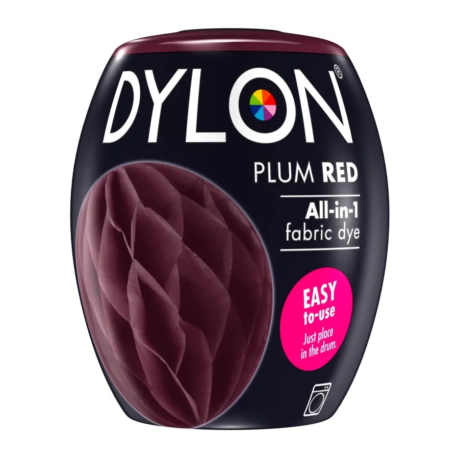 Dylon 51 Plum Red 350 G Tekstiiliväri 3 Dylon 51 Plum Red 350 G Tekstiiliväri