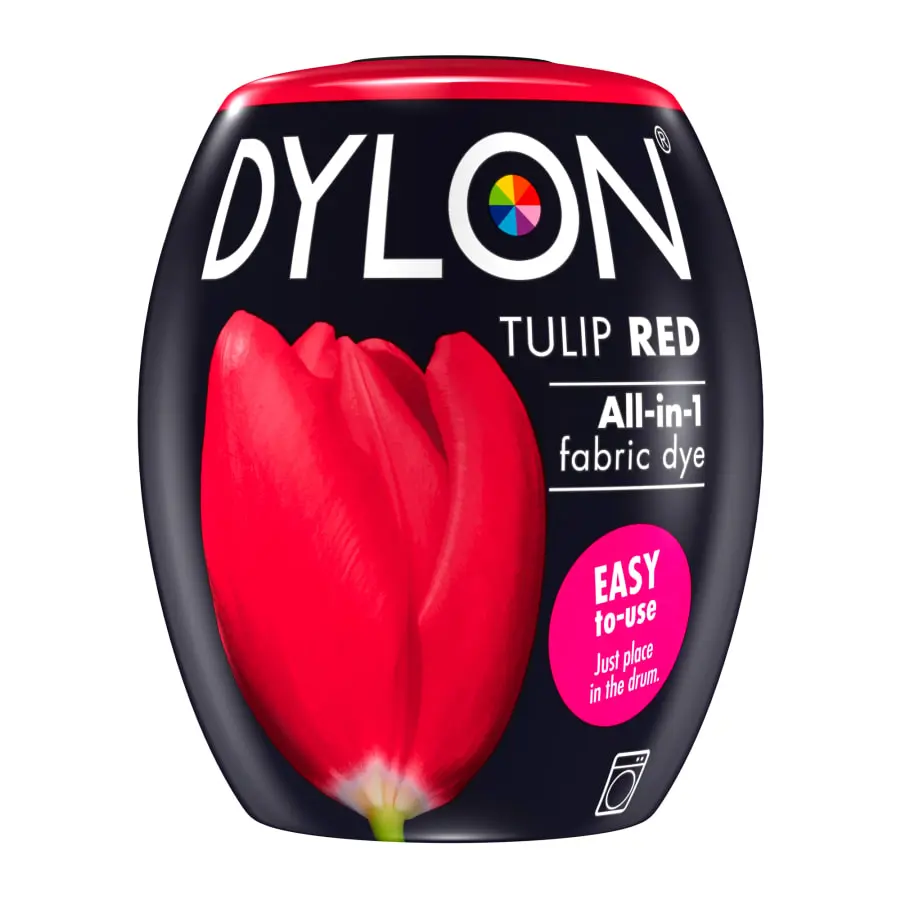 Dylon 36 Tulip Red 350 G Tekstiiliväri 3 Dylon 36 Tulip Red 350 G Tekstiiliväri