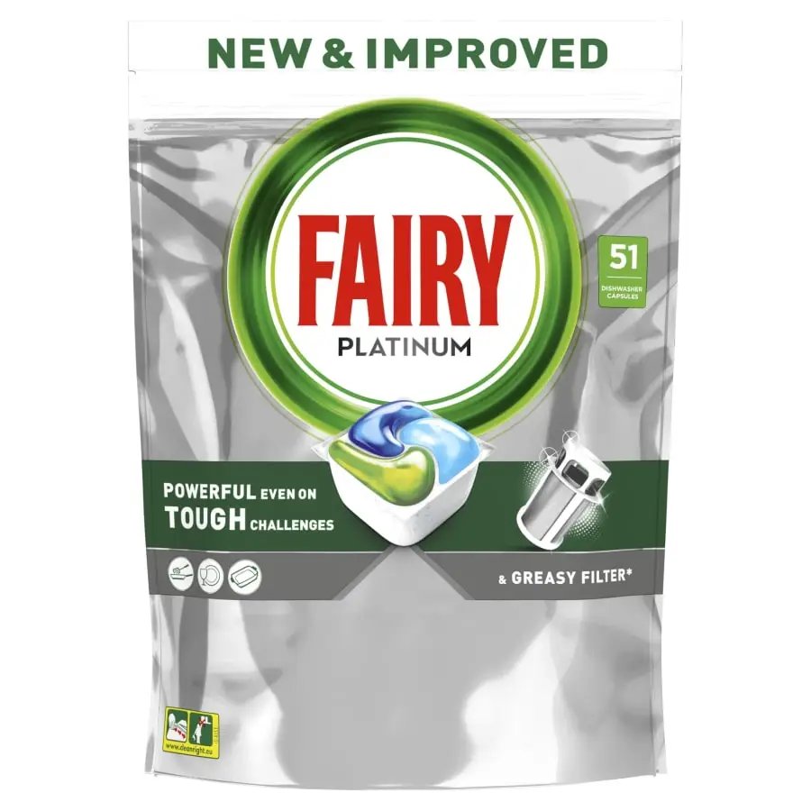 Fairy Platinum 51 Kpl Konetiskitabletti 3 Fairy Platinum 51 Kpl Konetiskitabletti