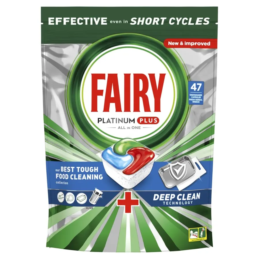 Fairy Platinum Plus Deep Clean 47 Kpl Konetiskitabletti 3 Fairy Platinum Plus Deep Clean 47 Kpl Konetiskitabletti
