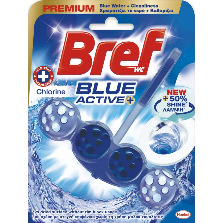 Bref Blue Active Chlorine 50 G Wc-raikastin 3 Bref Blue Active Chlorine 50 G Wc-raikastin