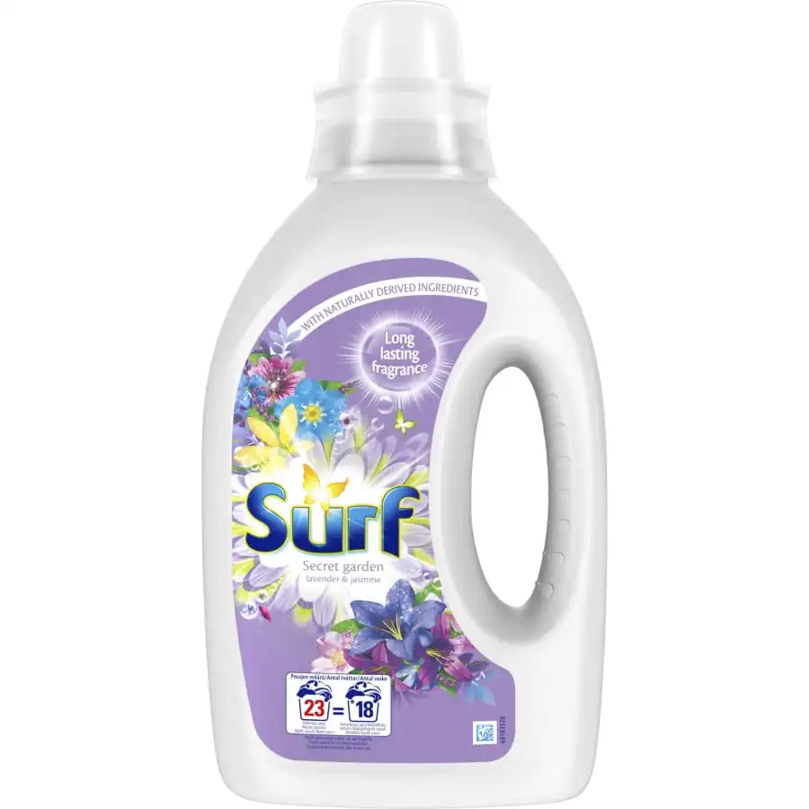Surf® Surf Secret Garden Lavender & Jasmine 920 Ml Pyykinpesuaine 3 Surf® Surf Secret Garden Lavender & Jasmine 920 Ml Pyykinpesuaine