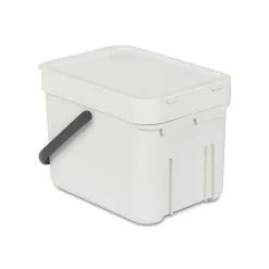 Brabantia Sort&Go Vaaleanharmaa 6L Roska-astia 8 Brabantia Sort&Go Vaaleanharmaa 6L Roska-astia -Huonekalut myymälä 8710755213267 3