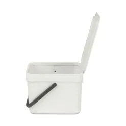 Brabantia Sort&Go Vaaleanharmaa 6L Roska-astia 9 Brabantia Sort&Go Vaaleanharmaa 6L Roska-astia -Huonekalut myymälä 8710755213267 4