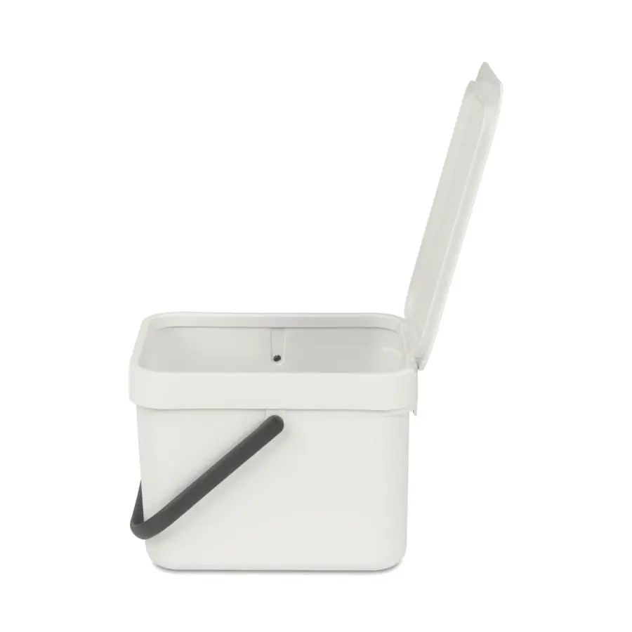 Brabantia Sort&Go Vaaleanharmaa 6L Roska-astia 6 Brabantia Sort&Go Vaaleanharmaa 6L Roska-astia - Image 4