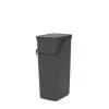 Brabantia Sort & Go 40 L Harmaa Jäteastia 1 Brabantia Sort & Go 40 L Harmaa Jäteastia -Huonekalut myymälä 8710755251047 1