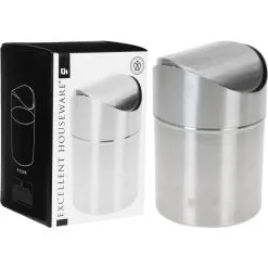 Excellent Houseware Eh 12x16 Cm Teräs Pöytäroskis