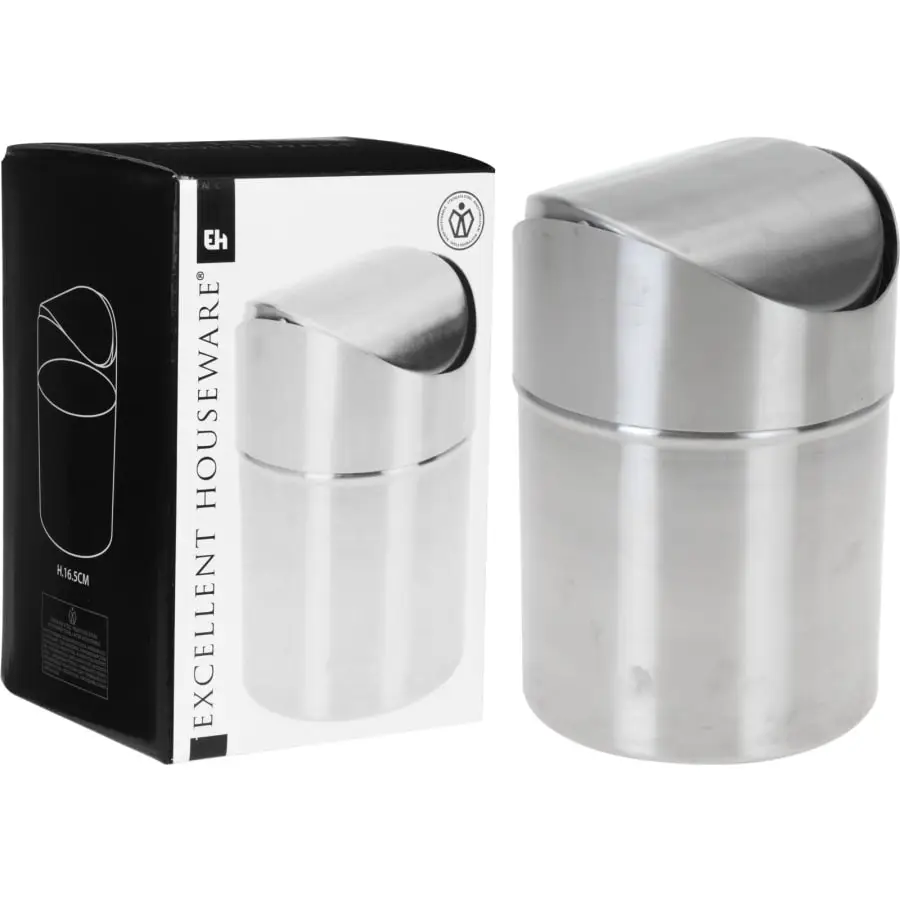 Excellent Houseware Eh 12x16 Cm Teräs Pöytäroskis 3 Excellent Houseware Eh 12x16 Cm Teräs Pöytäroskis