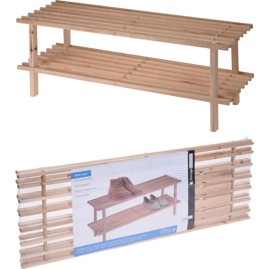 H&S 77x26x30cm Kenkäteline 3 H&S 77x26x30cm Kenkäteline