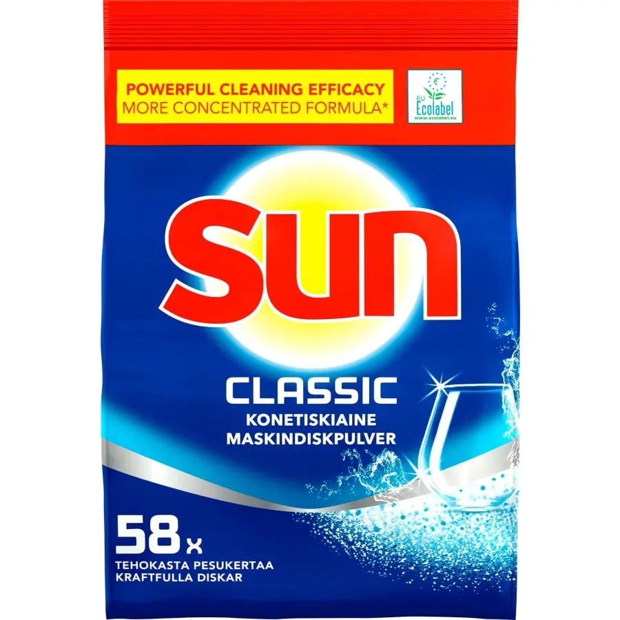 SUN® Sun Classic 1 Kg Konetiskijauhe Täyttöpakkaus 4 SUN® Sun Classic 1 Kg Konetiskijauhe Täyttöpakkaus - Image 2