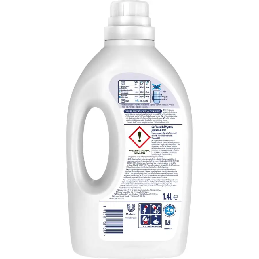 Surf® Surf Beautiful Mystery 1400 Ml Pyykinpesuaine 4 Surf® Surf Beautiful Mystery 1400 Ml Pyykinpesuaine - Image 2
