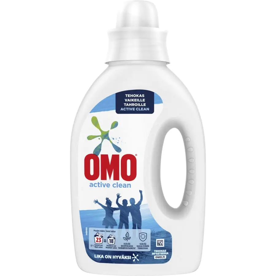 Omo Active Clean 920 Ml Pyykinpesuneste 3 Omo Active Clean 920 Ml Pyykinpesuneste