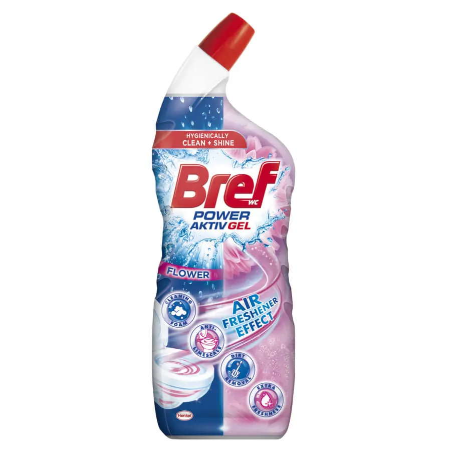 Bref Power Aktiv Gel Flower 700 Ml WC-puhdistusaine 3 Bref Power Aktiv Gel Flower 700 Ml WC-puhdistusaine